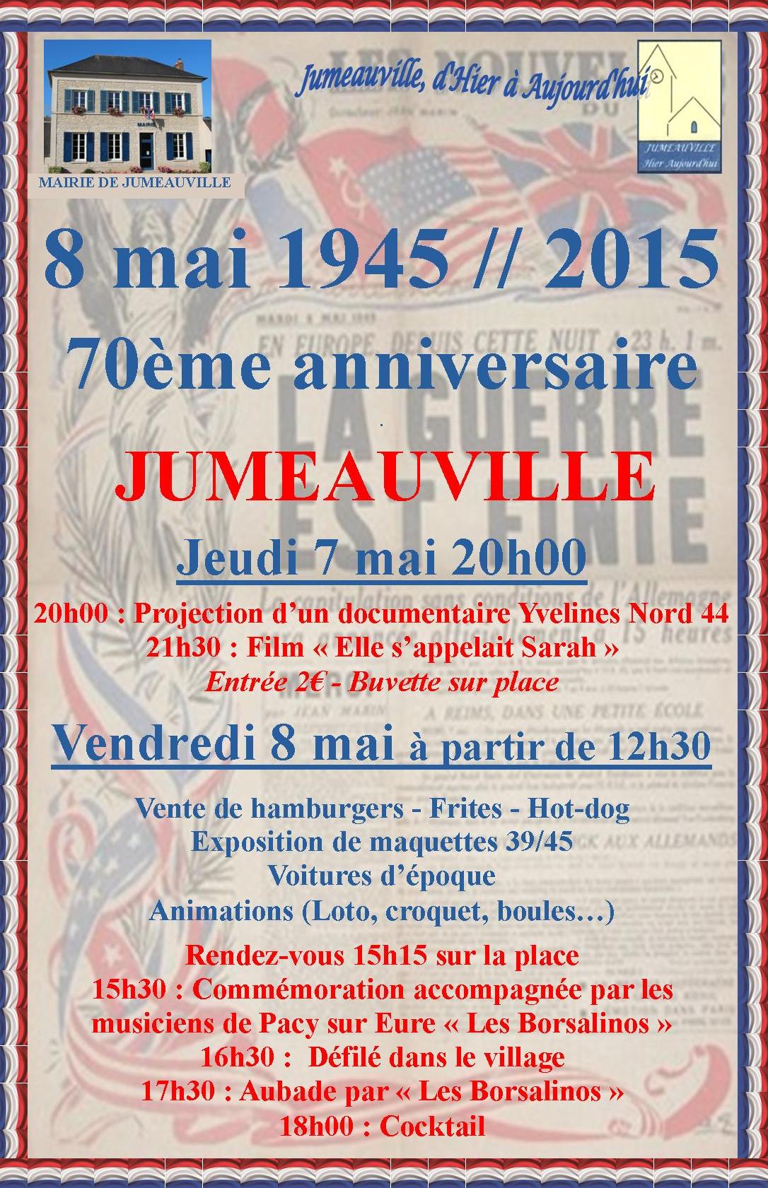 75ème anniversaire armistice 1945