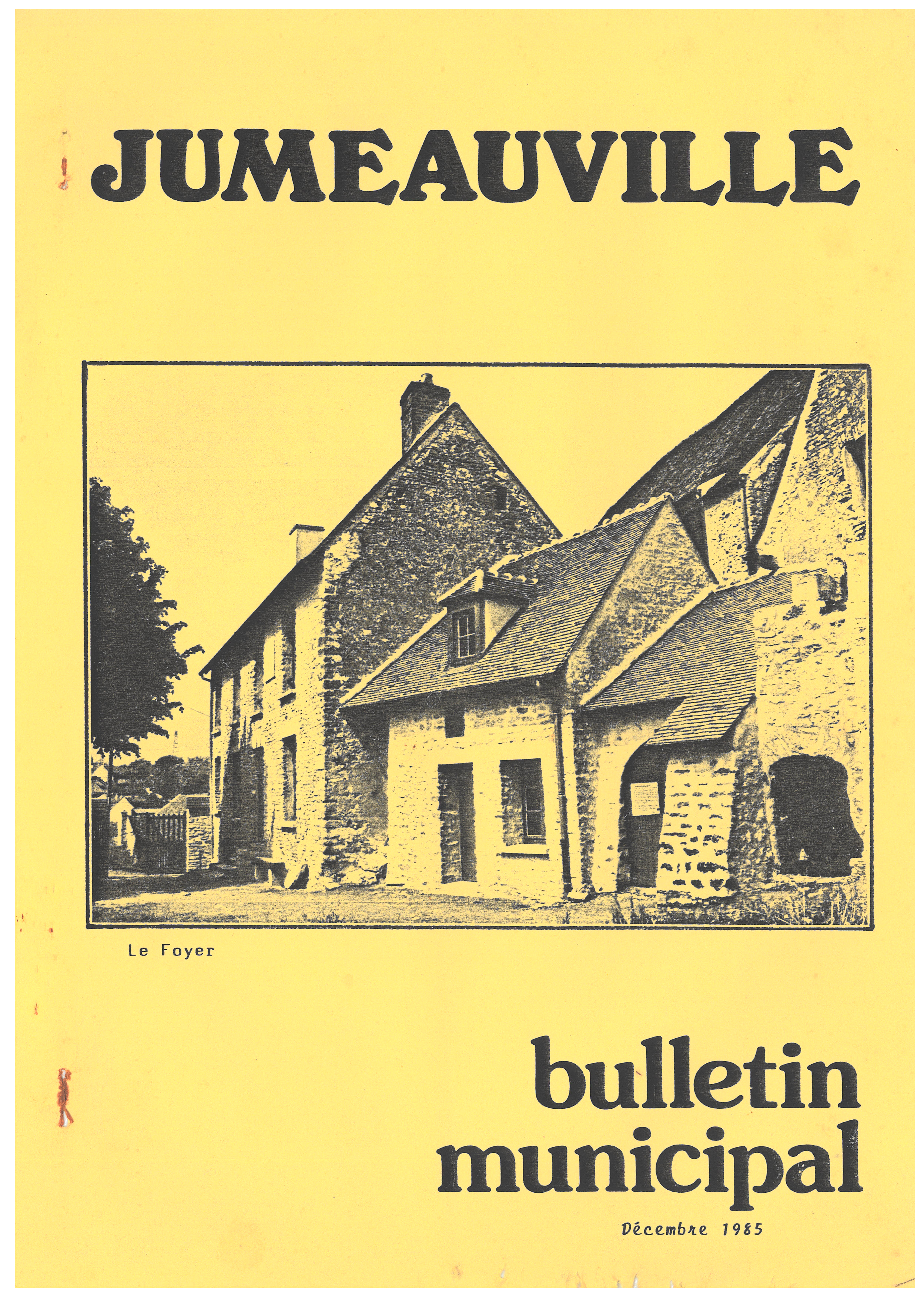 Bulletin Municipal 2 1985