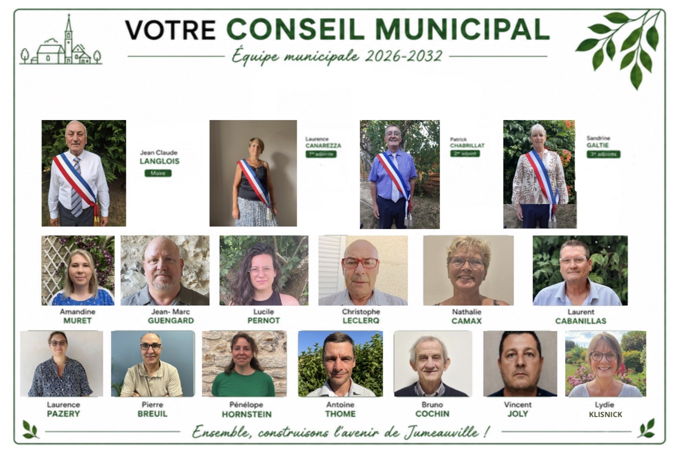 &Eacute;quipe municipale 