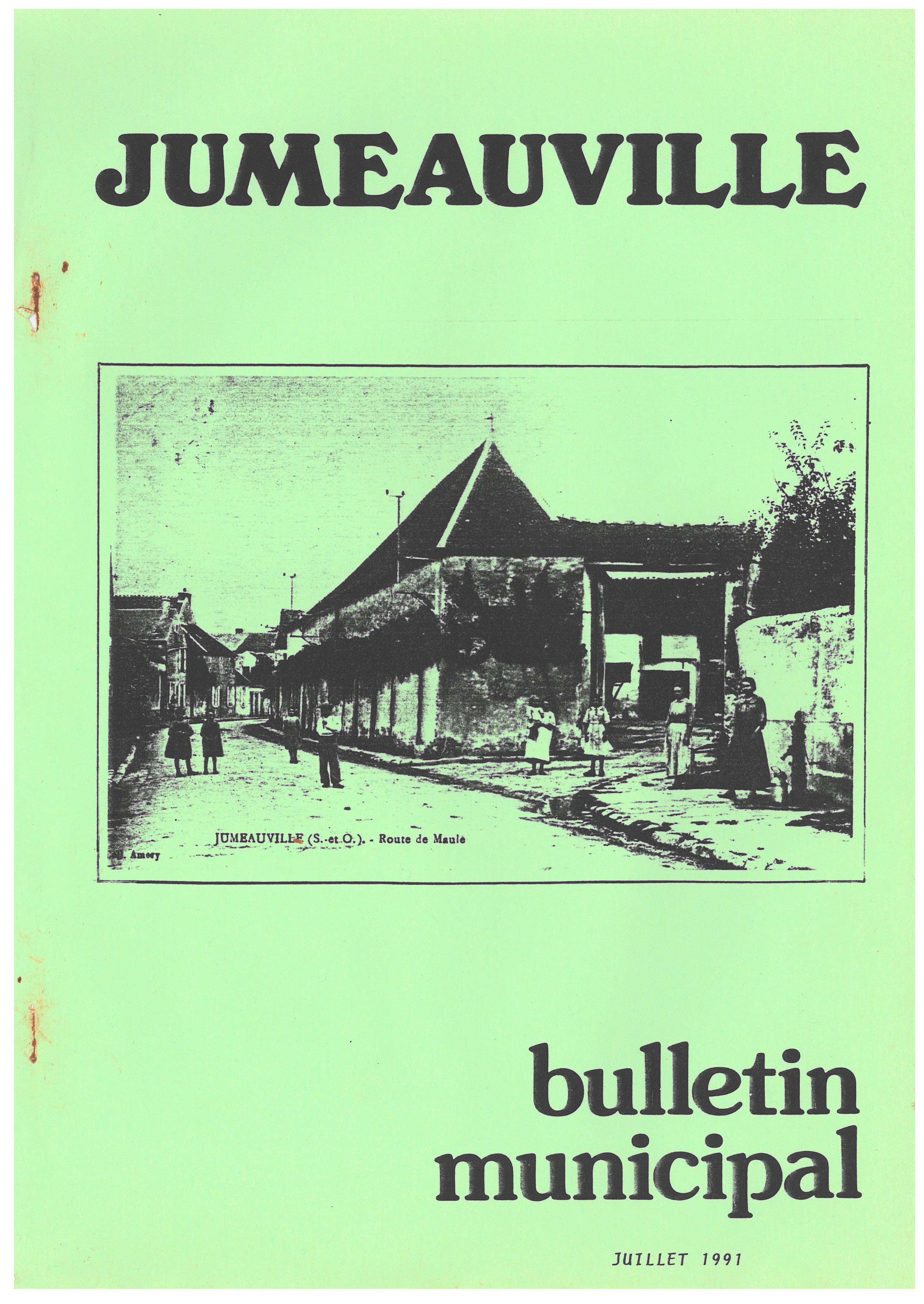 Bulletin Municipal 2 1991