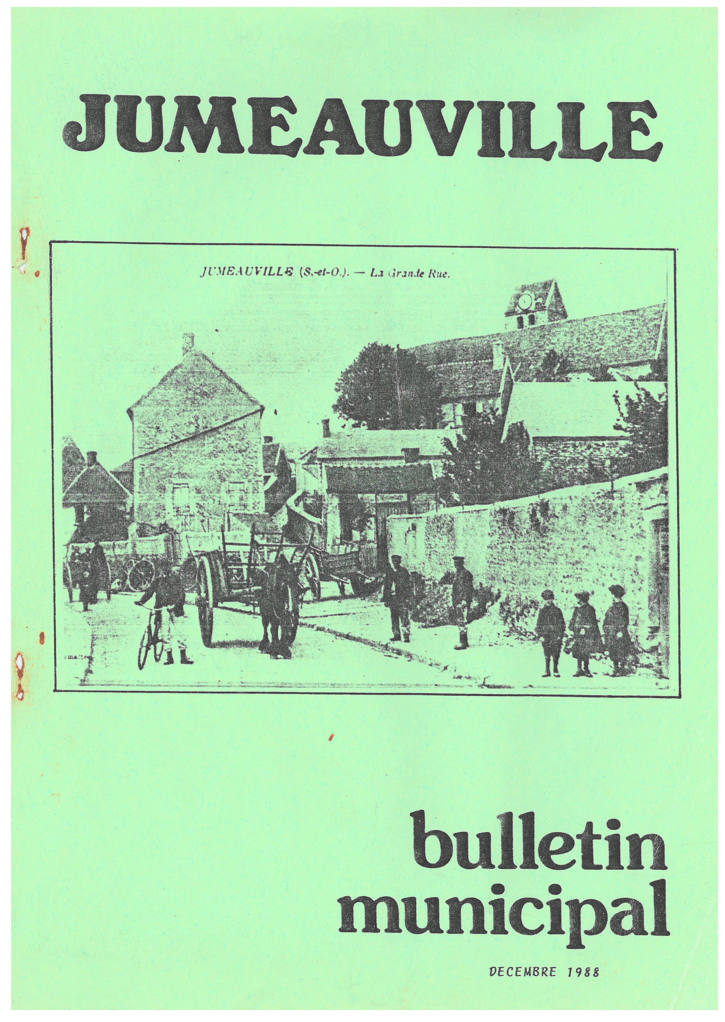 Bulletin Municipal 3 1988
