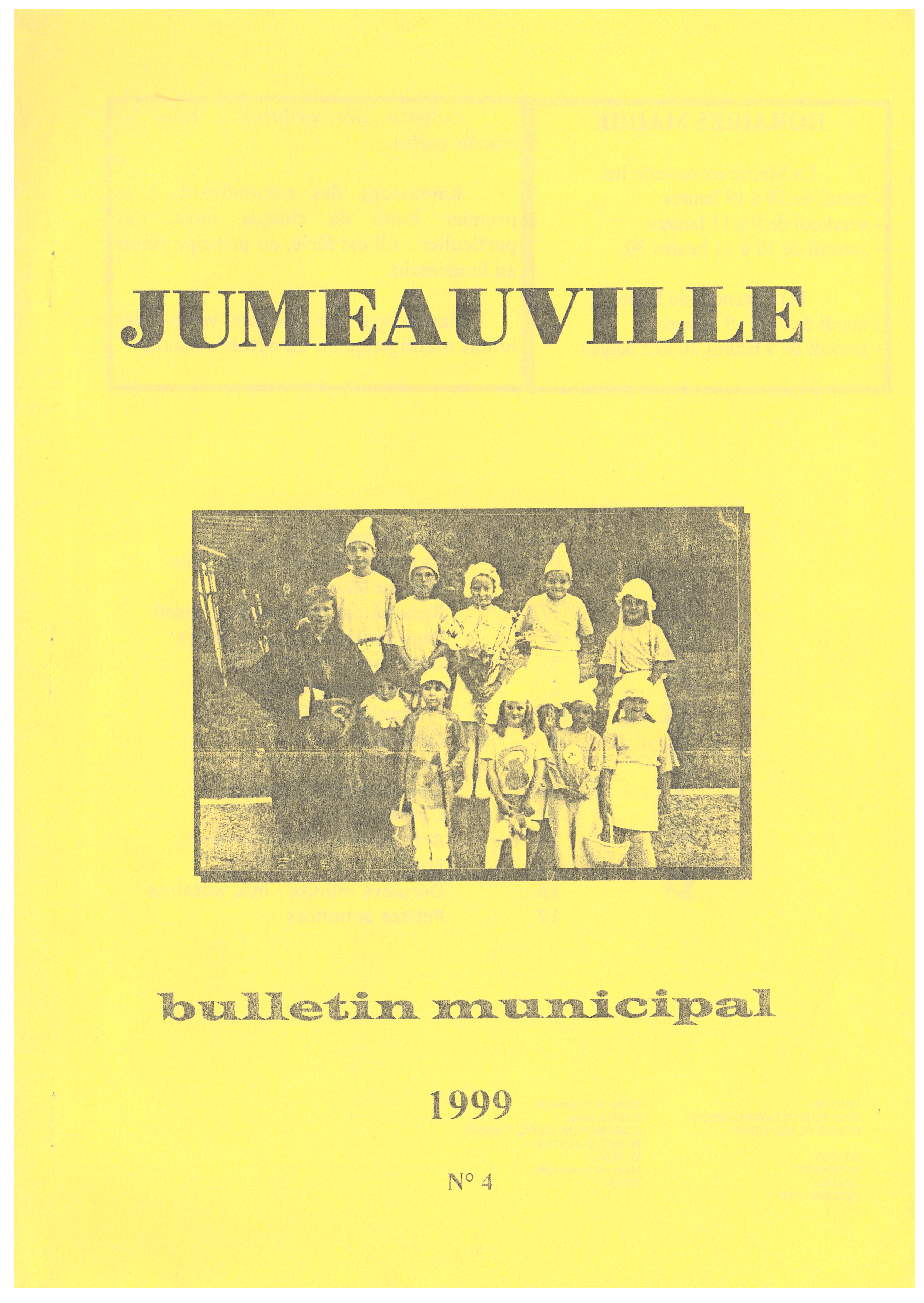 Bulletin Municipal 4 1999